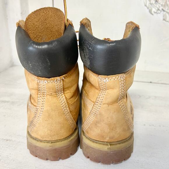 Timberland 10361 6-Inch Premium Waterproof Ankle Hiking Boots Tan Women's 7.5 - Picture 10 of 12